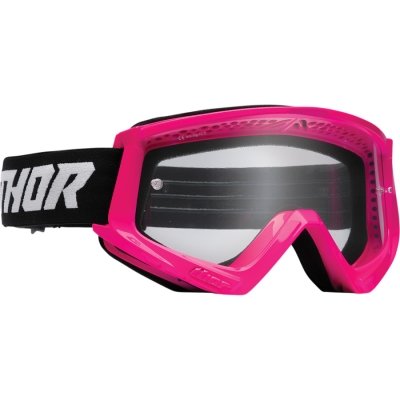 Combat Racer Goggles Black/Pink