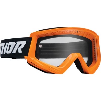 Combat Racer Goggles Black/Orange