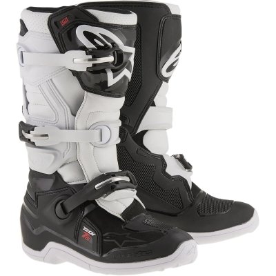 Youth Tech 7S Boots Black/White