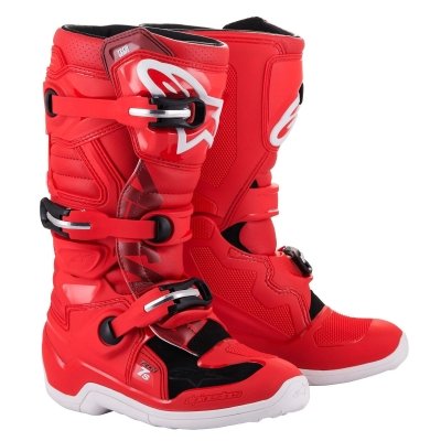 Youth Tech 7S Boots Red