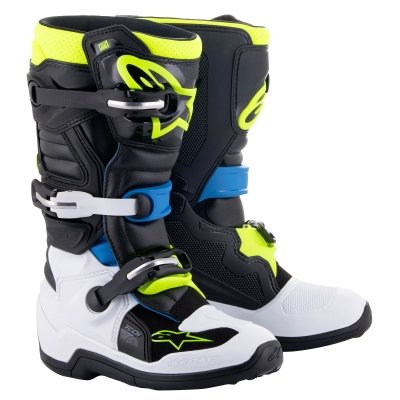 Youth Tech 7S Boots Yellow Fluo