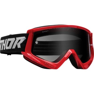 Combat Sand Racer Goggles Black/Red
