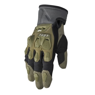 Terrain Gloves Army Green Charcoal