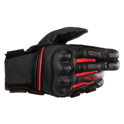 Phenom Leather Gloves Red