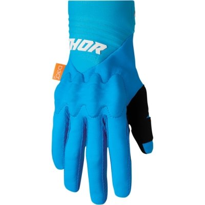 Rebound Gloves White Blue