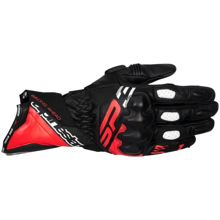 GLOVE SP-3 BLK/BRT RD/WHT