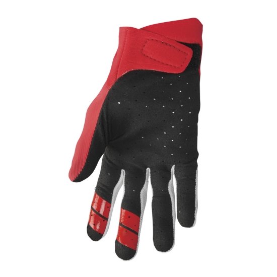Agile Tech Gloves White Red Black