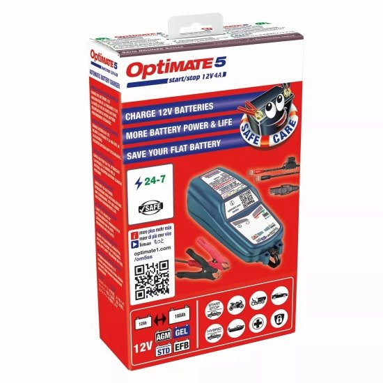 OptiMate 5 Start/Stop