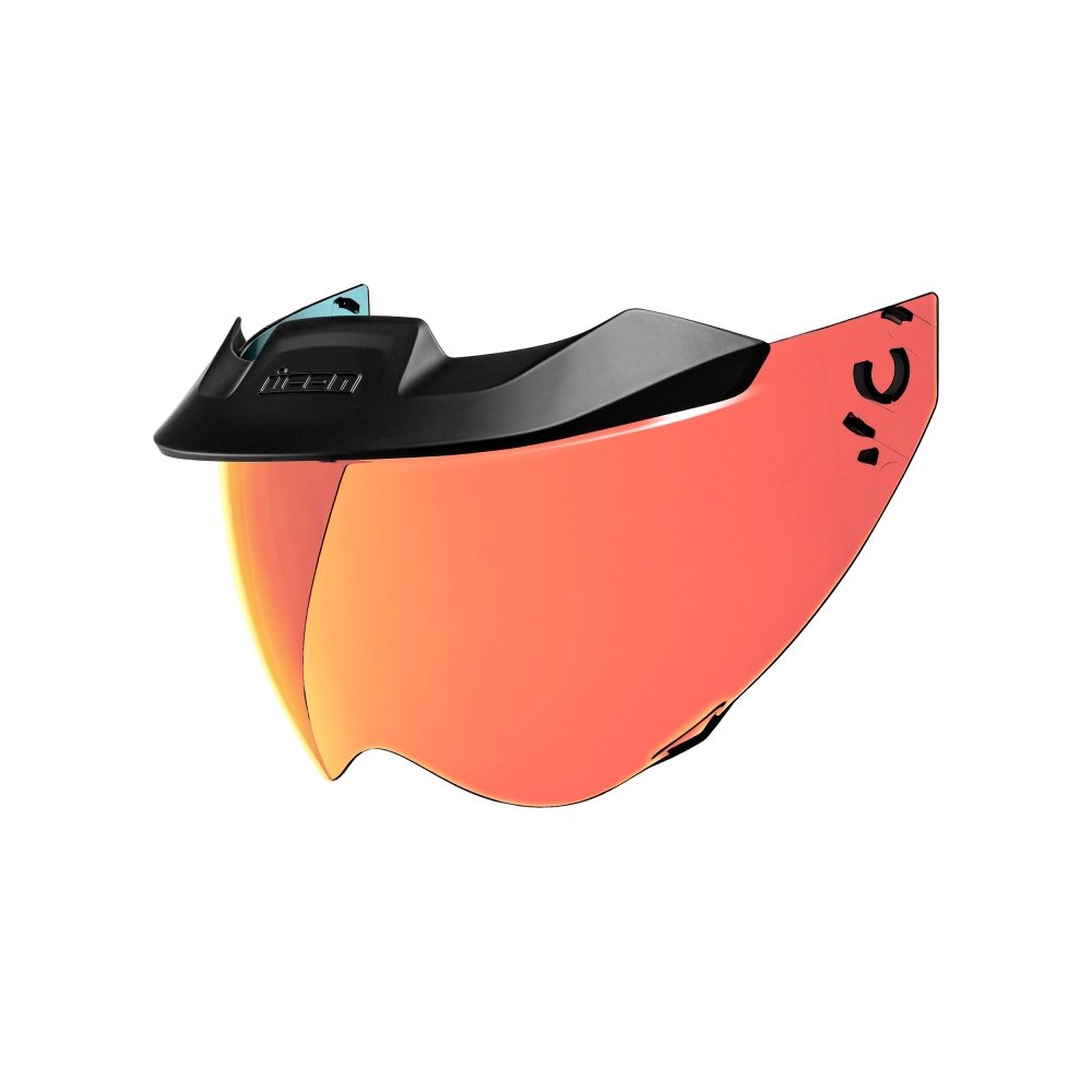 SHIELD DOMAIN MOTO RED ECE