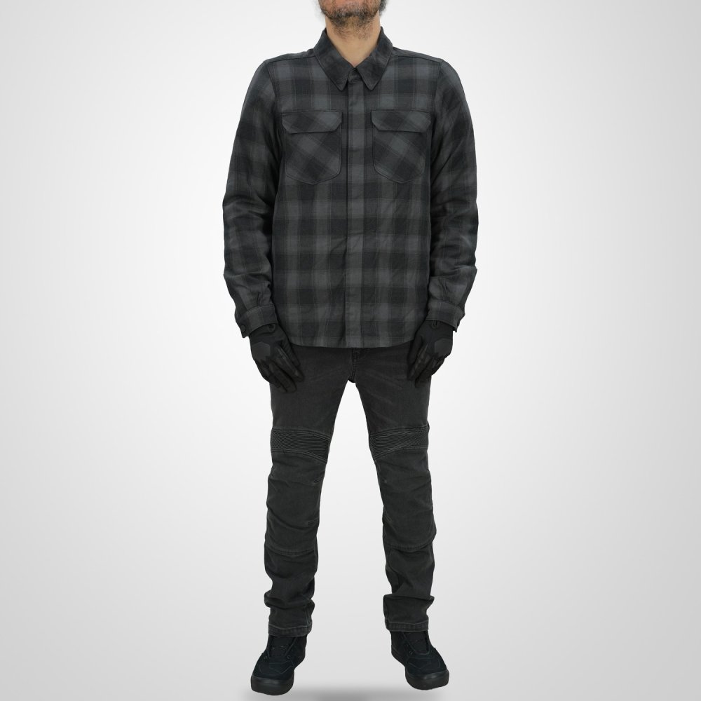 Fallblock Flannel Black