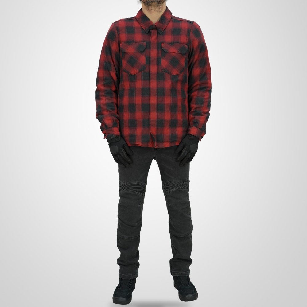 Fallblock Flannel Red