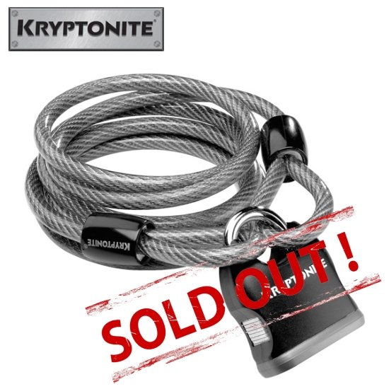 Противоугонный трос с петлями Kryptoflex 818 и замком Padlock