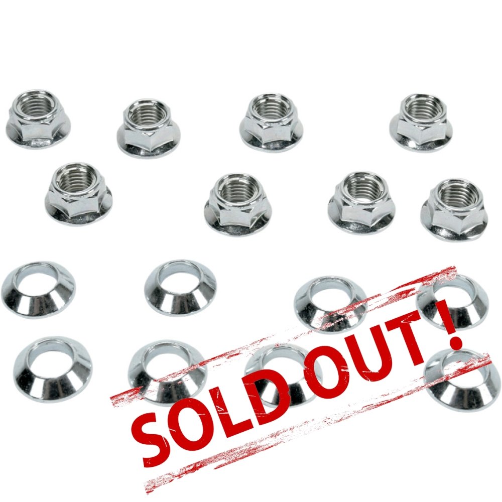 Гайки колес с фиксатором Moose