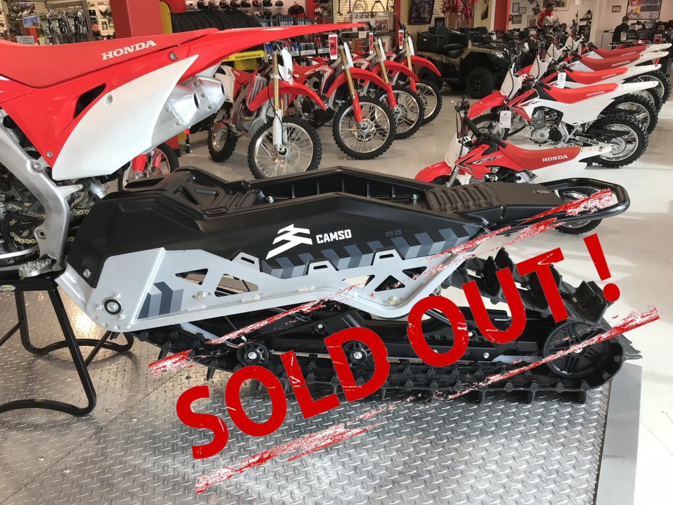 Комплект Мото Гусеницы DTS 129 Camso