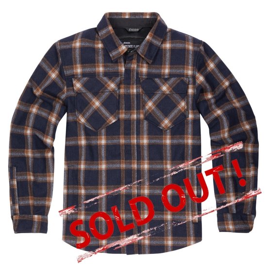 UPSTATE FLANNEL Orange