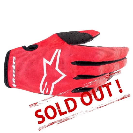Radar Gloves Mars Red/White