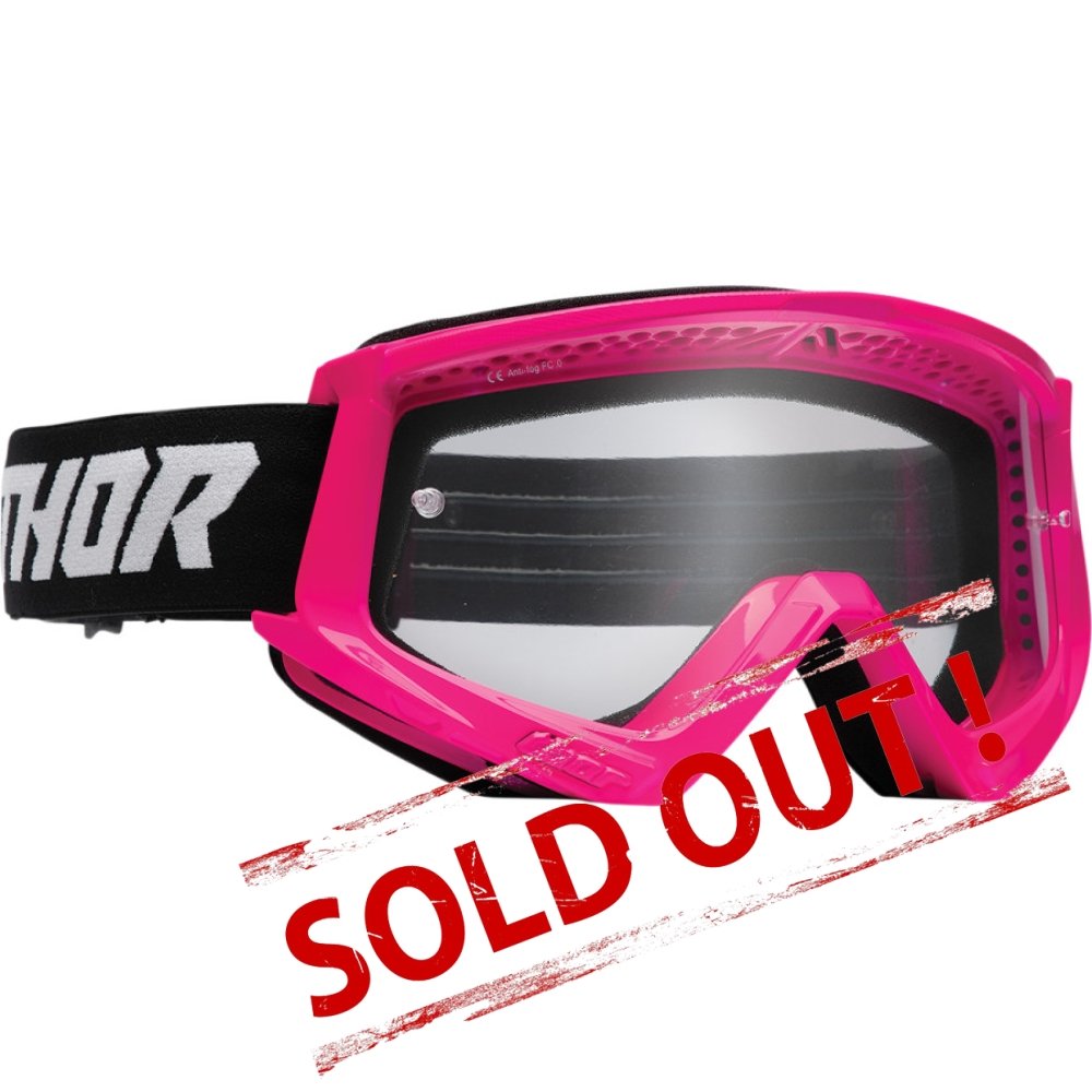 Combat Racer Goggles Black/Pink