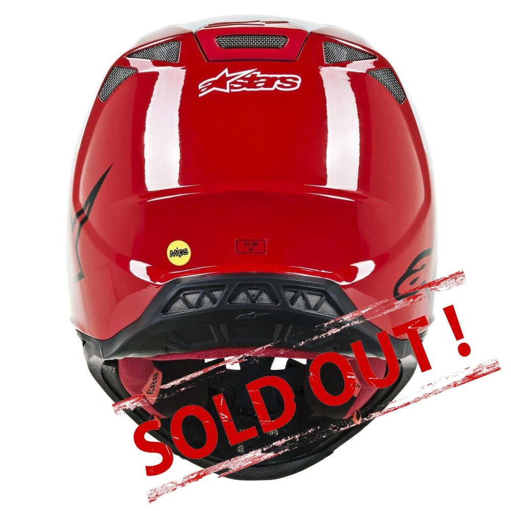 Supertech M10 Dyno MX Helmet Red/White Glossy