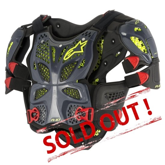 A-10 Full Chest Protector Anthracite/Black