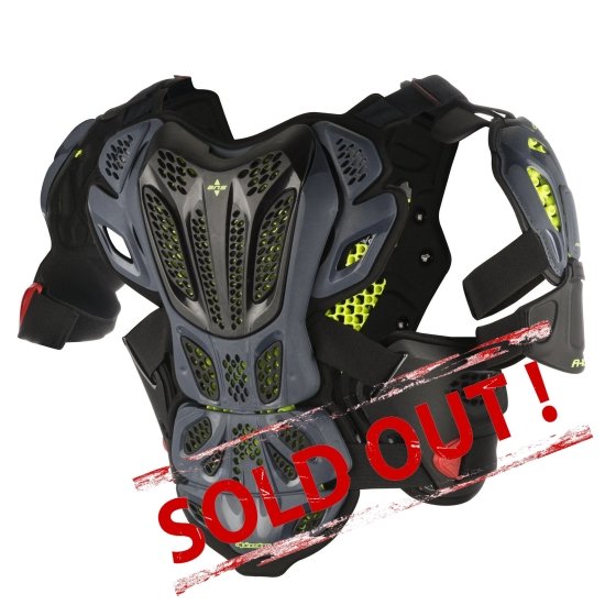 A-10 Full Chest Protector Anthracite/Black