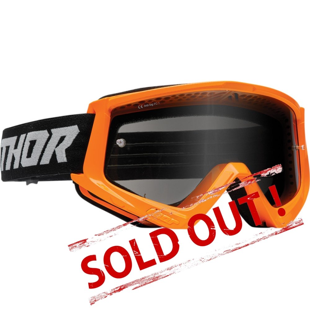 Combat Sand Racer Goggles Black/Orange