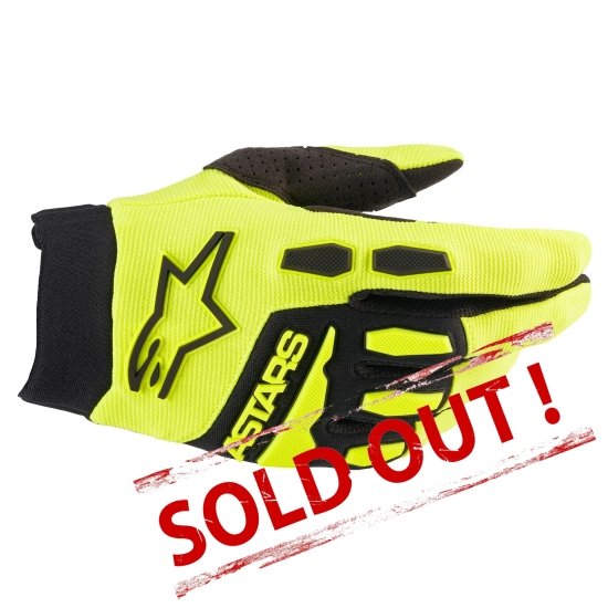 Full Bore Gloves Yellow Fluo/Black