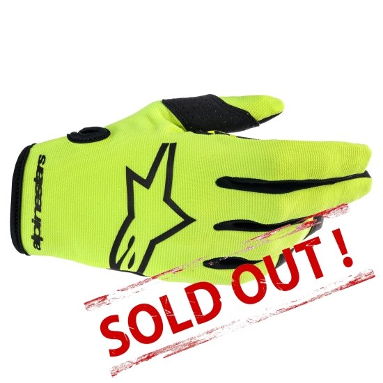 Radar Gloves Yellow Fluo/Black