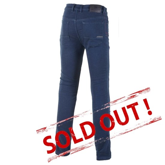Cerium Tech-Stretch Denim Riding Pants Blue
