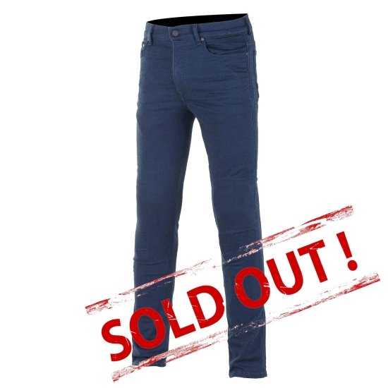 Cerium Tech-Stretch Denim Riding Pants Blue