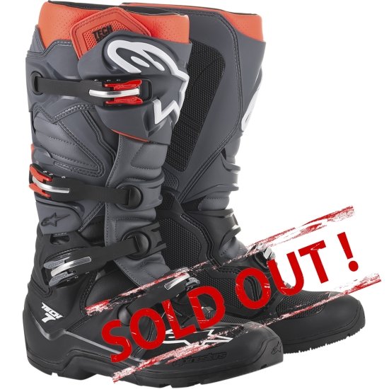 Tech 7 Enduro Boots Black/Gray