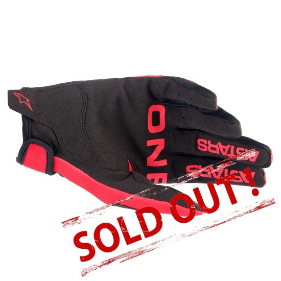 Radar Gloves Mars Red/White