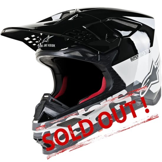 Supertech M8 Radium MX Helmet White/Black/Gray