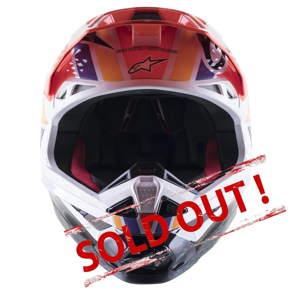 Supertech M10 TLD Edition 23 Helmet Firestarter Red