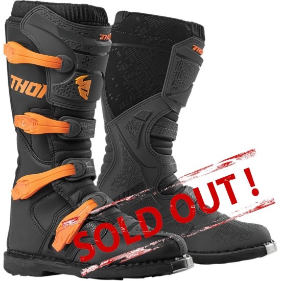 Blitz XP Boots Orange Charcoal