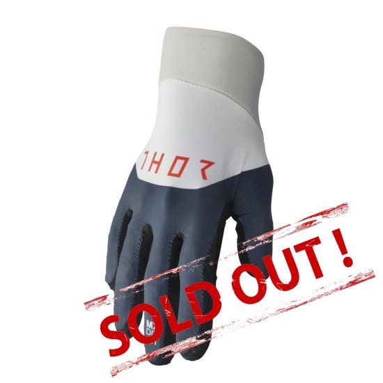Agile Rival Gloves Blue Gray Black