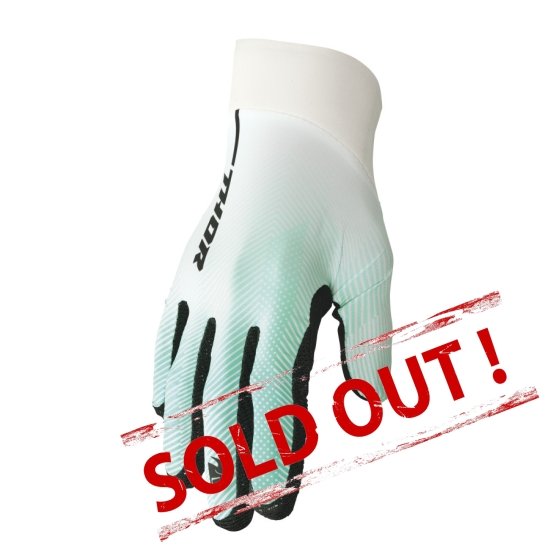 Agile Tech Gloves White Teal Black