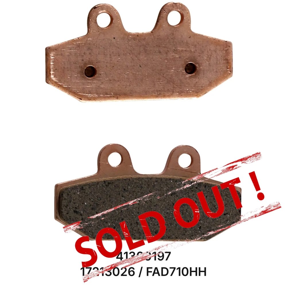BRAKE PAD DRAG SINTERED