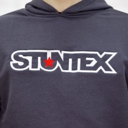 Темно-серая худи STUNTEX