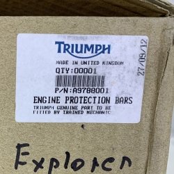 Защитные дуги Triumph Tiger Explorer