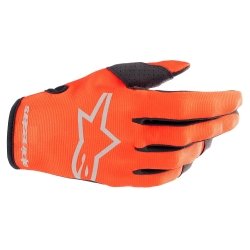 Radar Gloves Hot Orange/Black