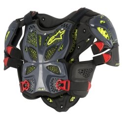 A-10 Full Chest Protector Anthracite/Black