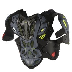 A-10 Full Chest Protector Anthracite/Black