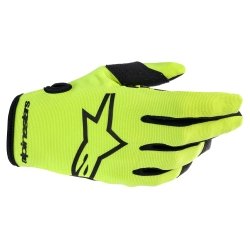 Radar Gloves Yellow Fluo/Black