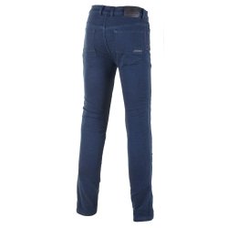 Cerium Tech-Stretch Denim Riding Pants Blue