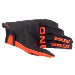 Radar Gloves Hot Orange/Black