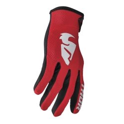 Sector Gloves White Red