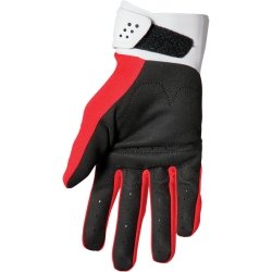 Spectrum Gloves White Red