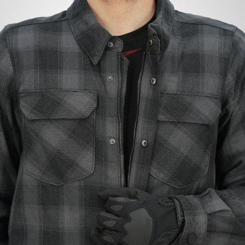 Fallblock Flannel Black