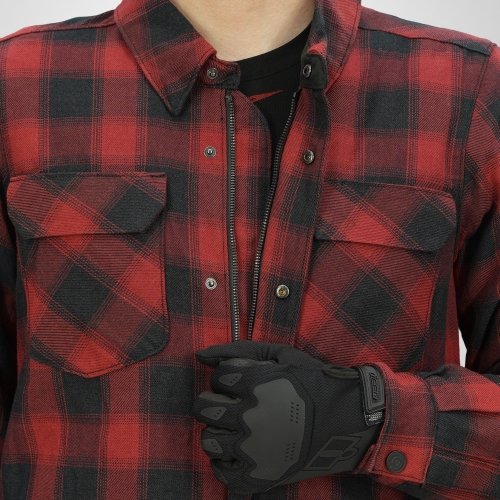 Fallblock Flannel Red