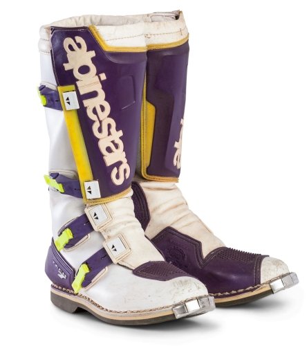 Винтажные кроссовые мотоботы Alpinestars